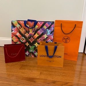 Sold Louis Vuitton bundle shopping bag